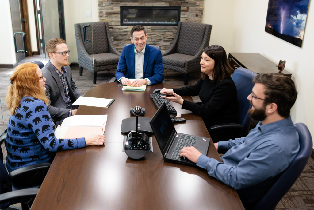 MDCO Workers in a Meeting