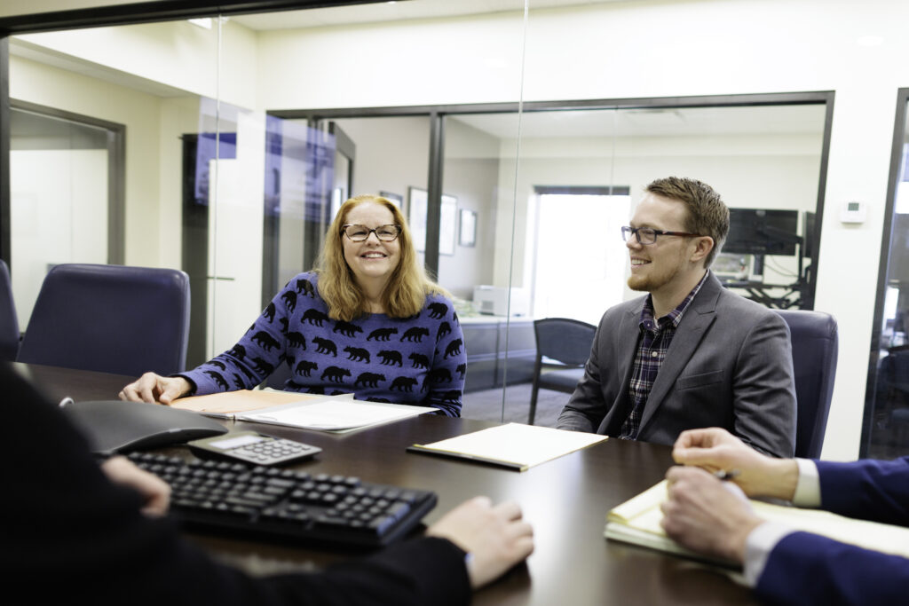 Workers in a Meeting